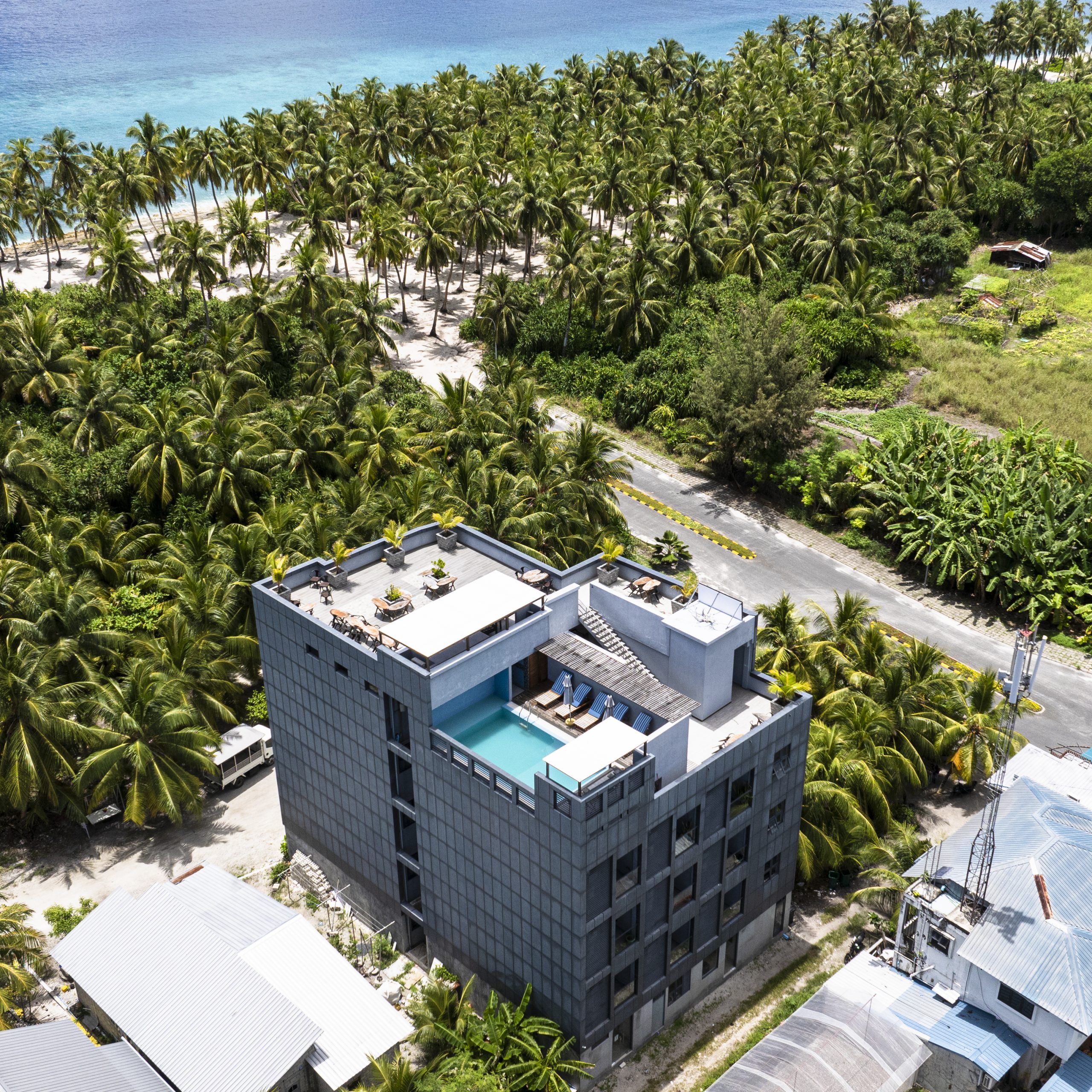 Fuvahmulah aerial view